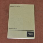 Carl Zeiss Jena: Protractor Level with Microscope Instruction Manual 80214879