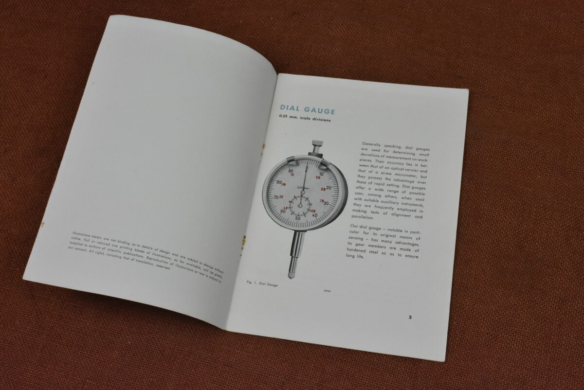 Carl Zeiss Jena: Dial Gauge + Dial Gauge Instruments Brochure 80214873 - Image 3