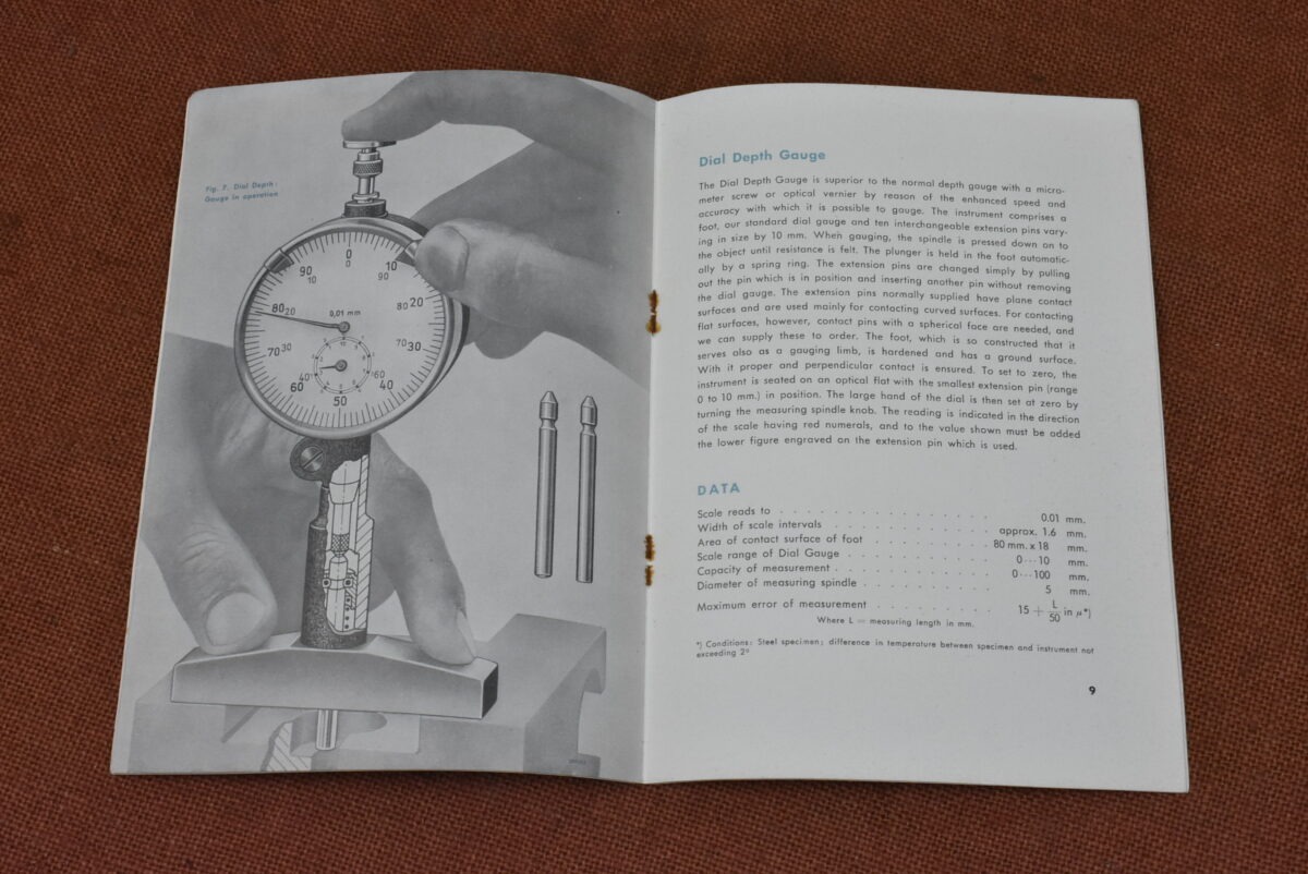 Carl Zeiss Jena: Dial Gauge + Dial Gauge Instruments Brochure 80214873 - Image 4