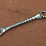 Ex - Military Britool Z5571 1. 1/4" x 1. 5/16" Flare Nut Spanner (Unused, Some Rust) 80214903