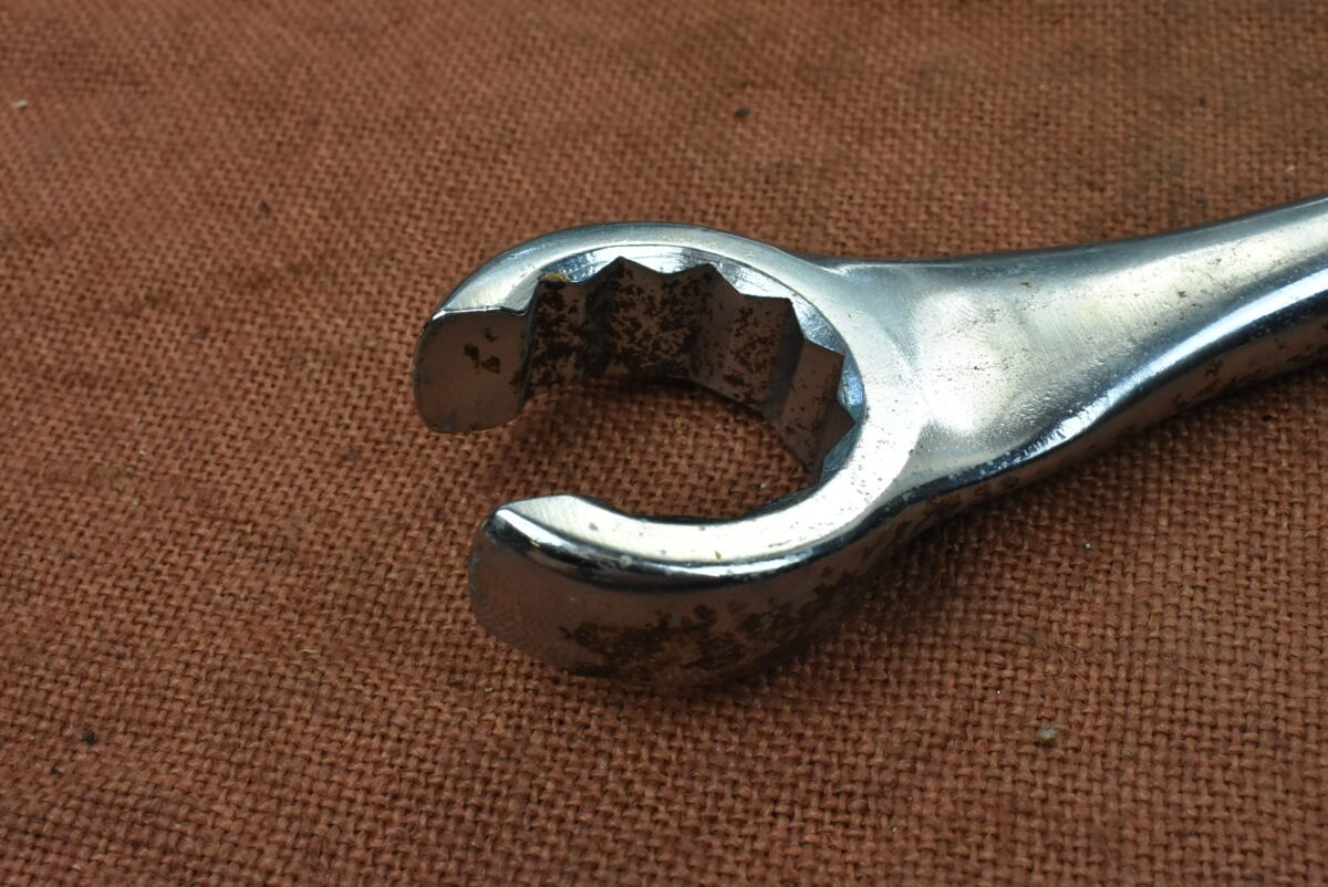 Ex - Military Britool Z5571 1. 1/4" x 1. 5/16" Flare Nut Spanner (Unused, Some Rust) 80214903 - Image 2