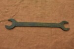 Ex - Military Snail Brand 7/8" x 13/16" AF Open Ended Spanner (1951) 80214914
