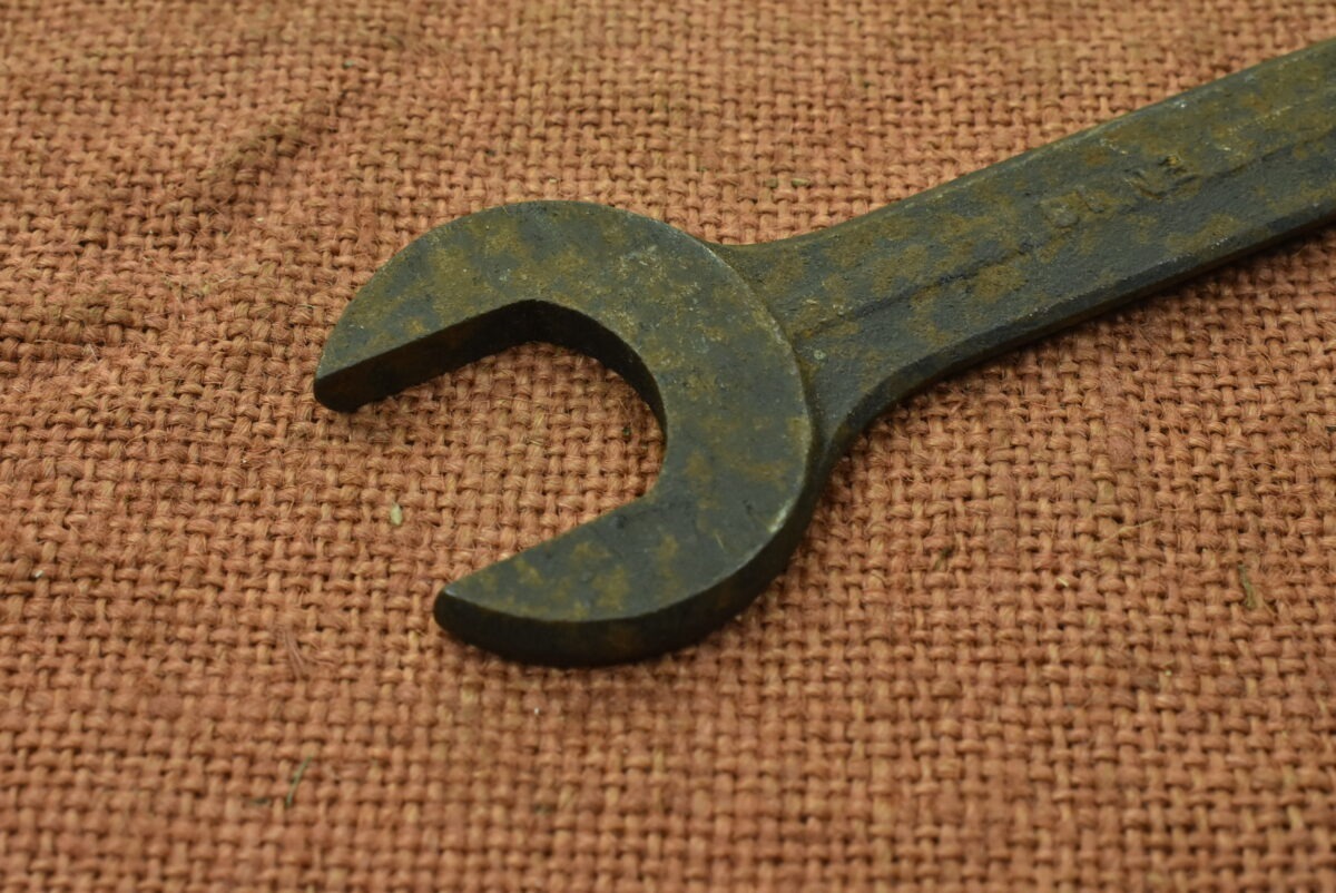 Ex - Military Snail Brand 7/8" x 13/16" AF Open Ended Spanner (1951) 80214914 - Image 4