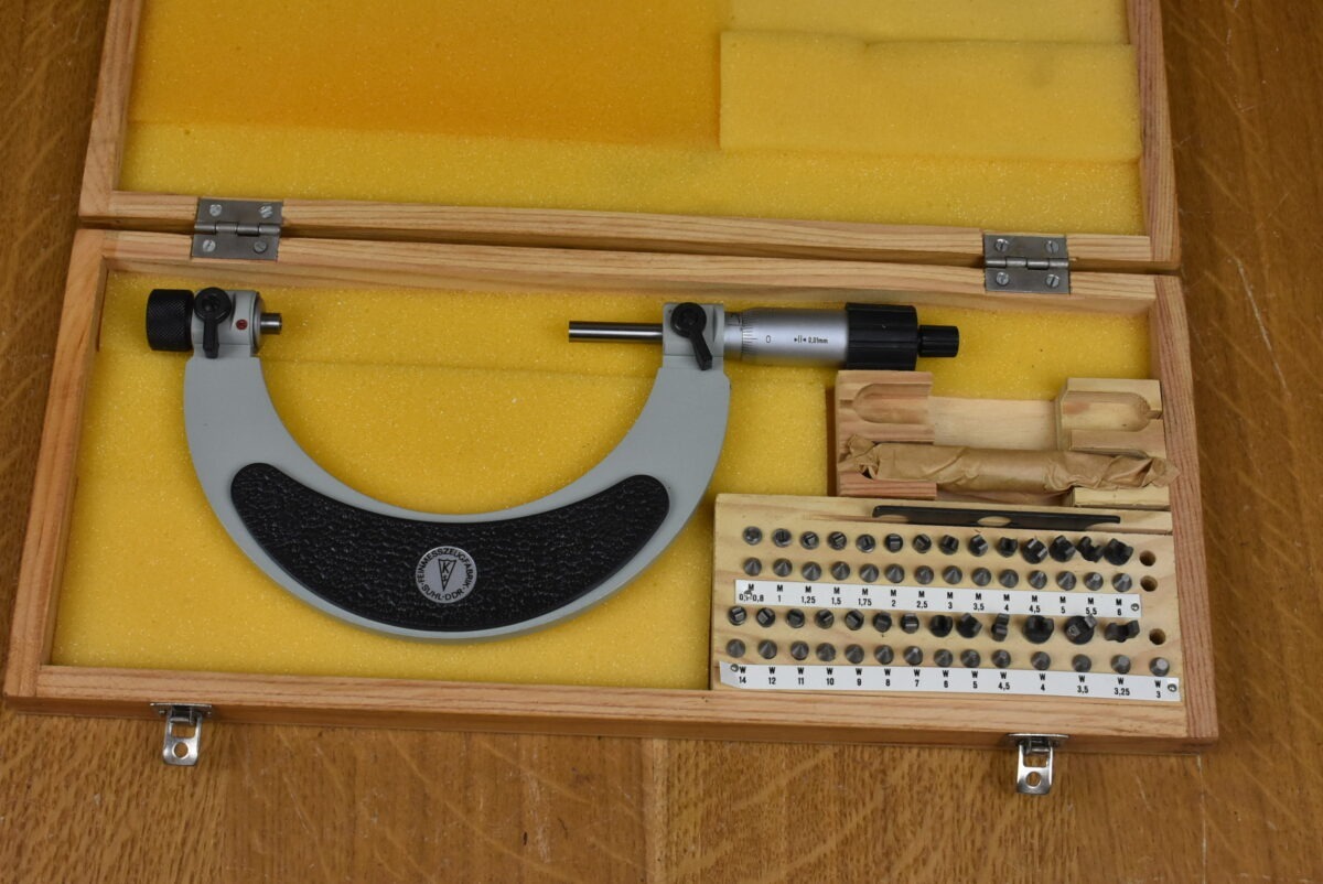 KS (East Germany) 75 - 100mm Screw Pitch Micrometer 80215021 - Image 2