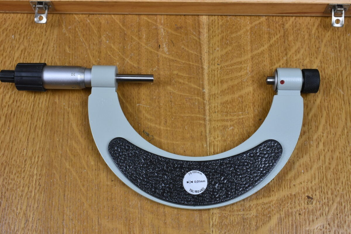 KS (East Germany) 75 - 100mm Screw Pitch Micrometer 80215021 - Image 3