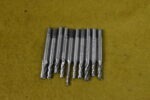 Ten Good Used Long Series End Mills/Slot Drills (Approx. 1/4") 80215033