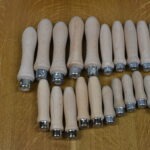 20 x Beech File/Tool Handles, 3",4",5" & 6"