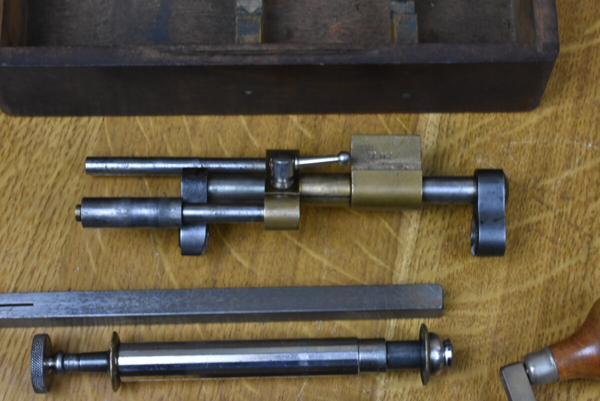 Large Clock Spring Winder, Pivot Polishing Tool & Tweezers 80215203 - Image 5