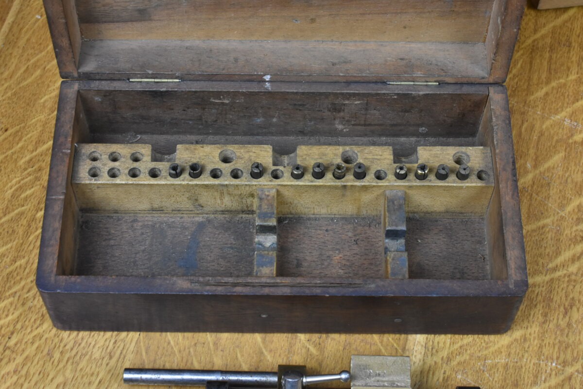 Large Clock Spring Winder, Pivot Polishing Tool & Tweezers 80215203 - Image 4