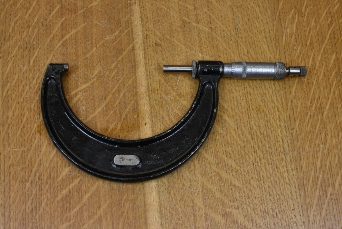 Moore & Wright No. 968 3" - 4" External Micrometer 80215149 - Image 3