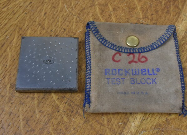 Wilson Rockwell Test Block C259 80215455