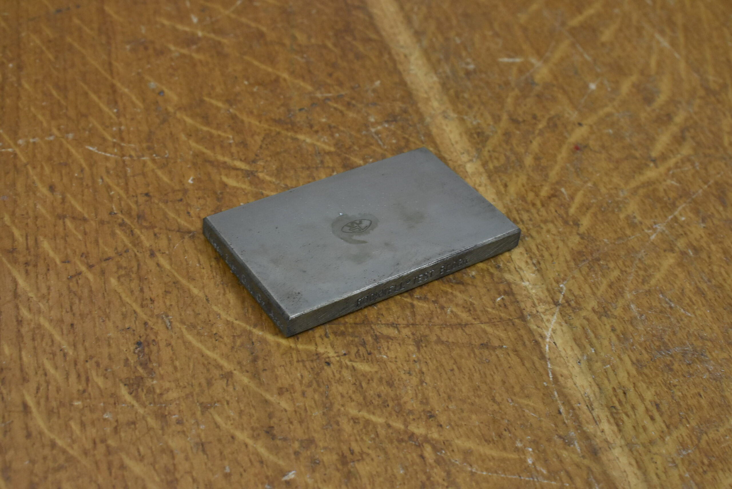 Rockwell Hardness Test Block 80.3 HR30T 80215462 G&M Tools