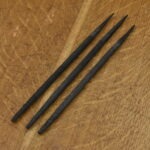 3 x 6" Round Files, Bastard Cut, Old Stock. 80215484