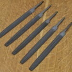 Five 6" Half Round Bastard Cut Files 80215488