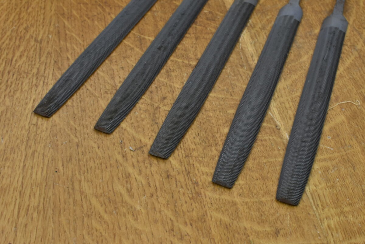 Five 6" Half Round Bastard Cut Files 80215488 - Image 3
