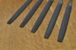 Five 6" Half Round Bastard Cut Files 80215488 - Image 3