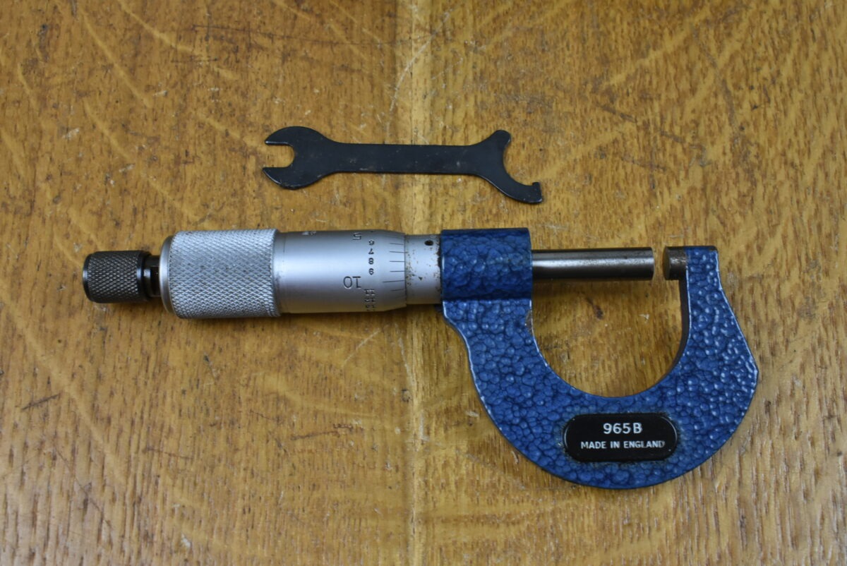 Good, Used Moore & Wright No. 965B 0 - 1" Micrometer 80215654 - Image 4