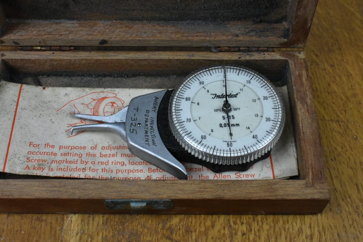 Good Used Intertest 5 - 15mm Internal Dial Caliper Gauge, 0.01mm Divisions 80215658 - Image 3