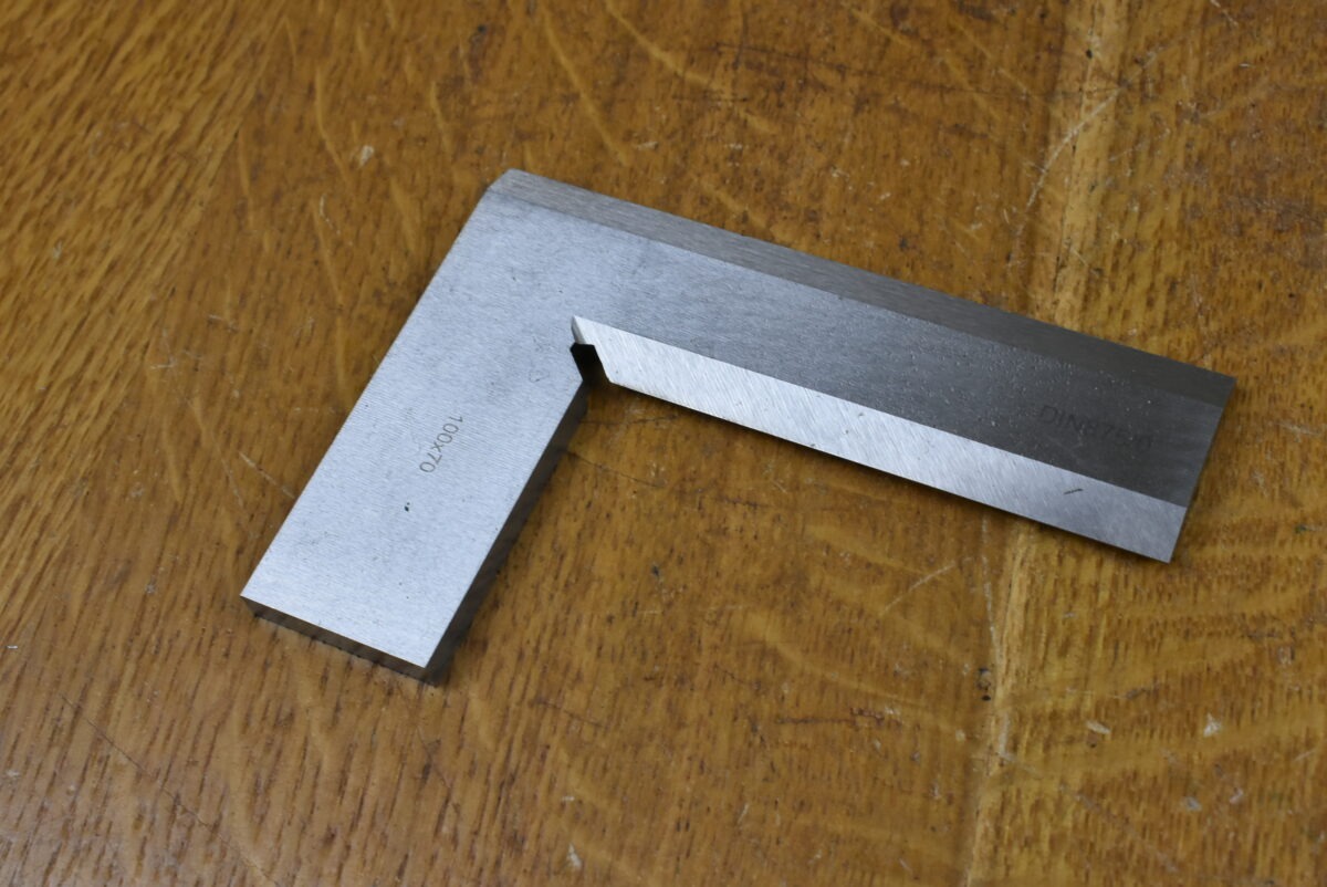 100 x 70mm 90deg Knife Edge Square 80215686 - Image 3