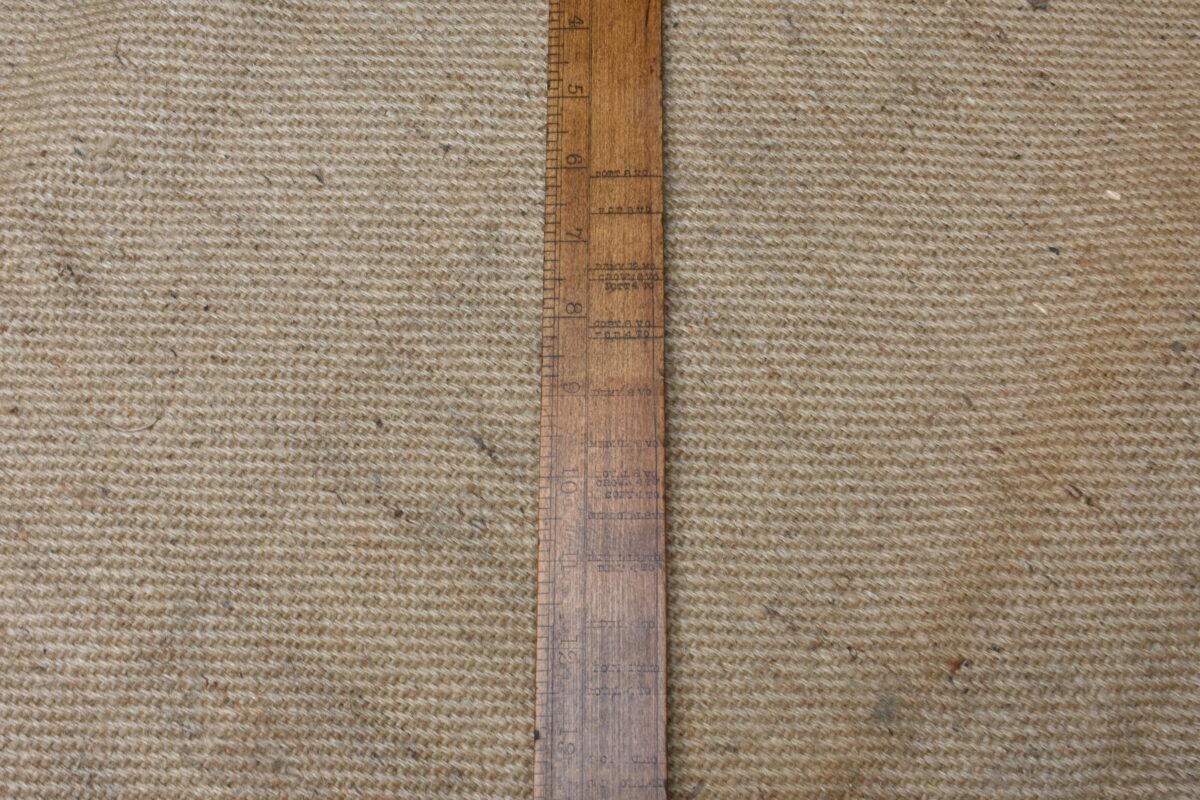 Aston + Mander (London) 24" Printer's Rule. 80216060 - Image 3