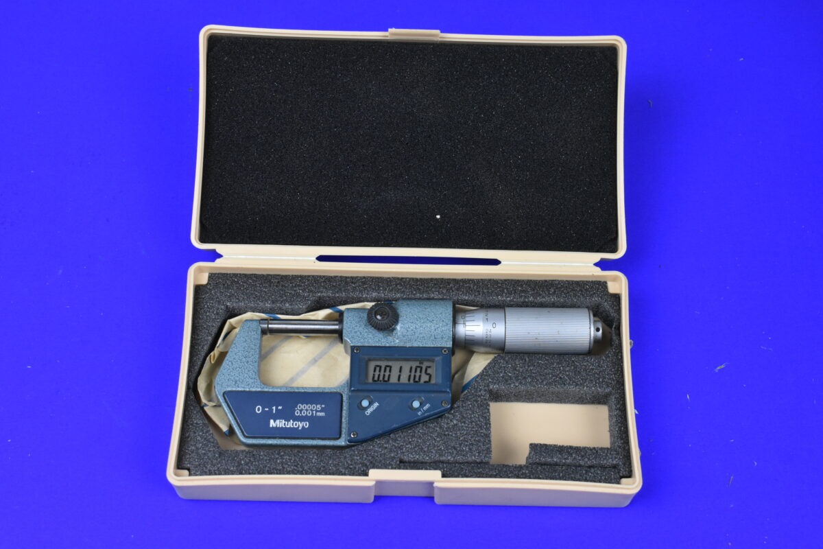 Mitutoyo 0 - 1"/25mm Digital Micrometer 80215989 - Image 2