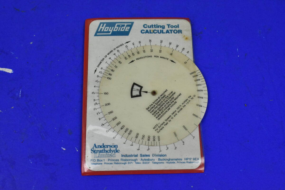 Haybide Cutting Tool Calculator 80216037 - Image 2