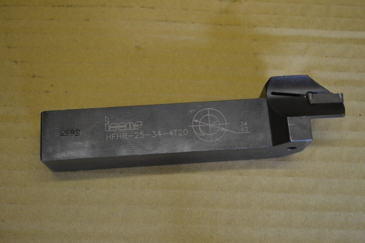 Iscar Carbide Tipped Lathe Tools, 1" Square Shank, 80216104 - Image 2