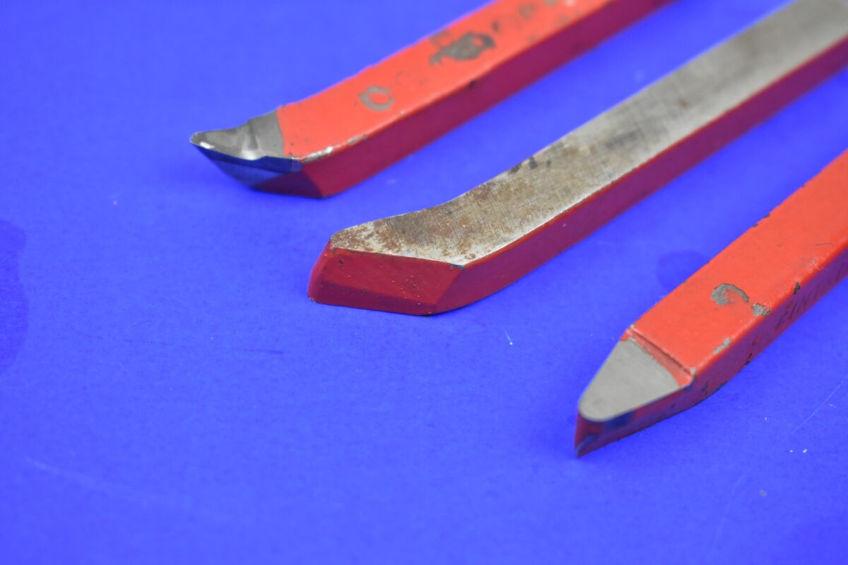 3 x 5/16" Shank Lathe Tools (used) 80216284 - Image 2