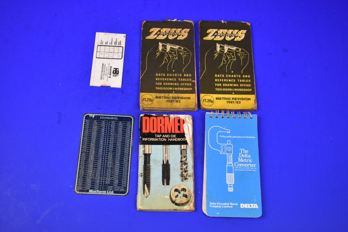 Assorted Zeus Books & Conversion Charts 80216314 - Image 2