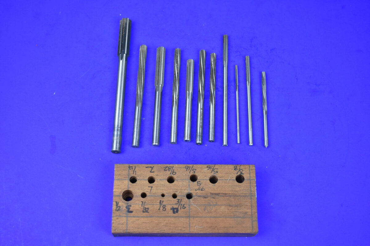 11 x Machine Chucking Reamers, 1/8" - 1/2" 80216315 - Image 3