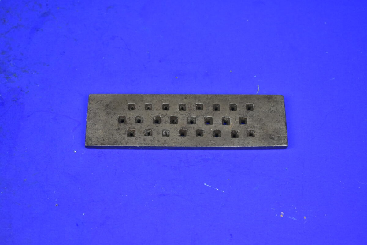 Shakespeare Wire Drawing Plate with Square Holes 80216342 - Image 2