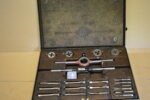 UNF Tap & Die Set in Steel Case, 1/4", 1/2", 7/16",5/16", 3/8", 80216396