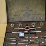 UNF Tap & Die Set in Steel Case, 1/4", 1/2", 7/16",5/16", 3/8", 80216396