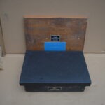 Crown Black Granite Surface Plate with Cover, 12" x 18", 80216408
