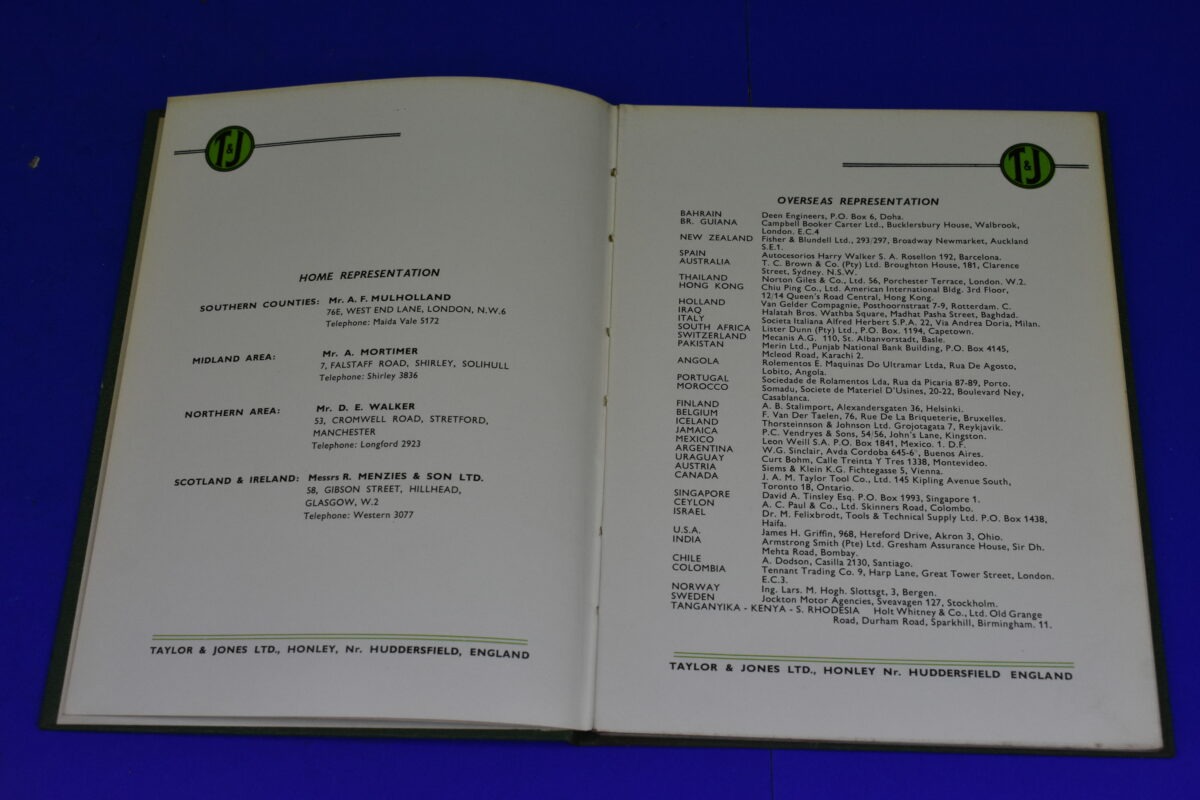 Various T & J (Taylor & Jones) Price Lists Information Sheets, 1960's 80216533 - Image 5