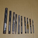 10 Assorted Hand Reamers, Largest 7/8", 80216552