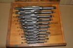 Set of 11,  T & J Expanding Reamers, Range 15/32" - 1 1/2", Case, 80216570 - Image 2