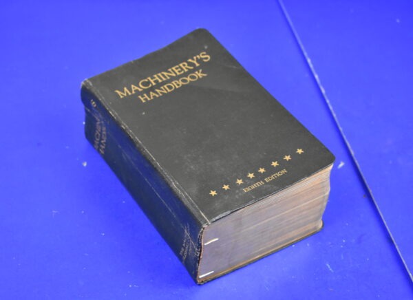 Machinery's Handbook, Eighth Edition 80216547