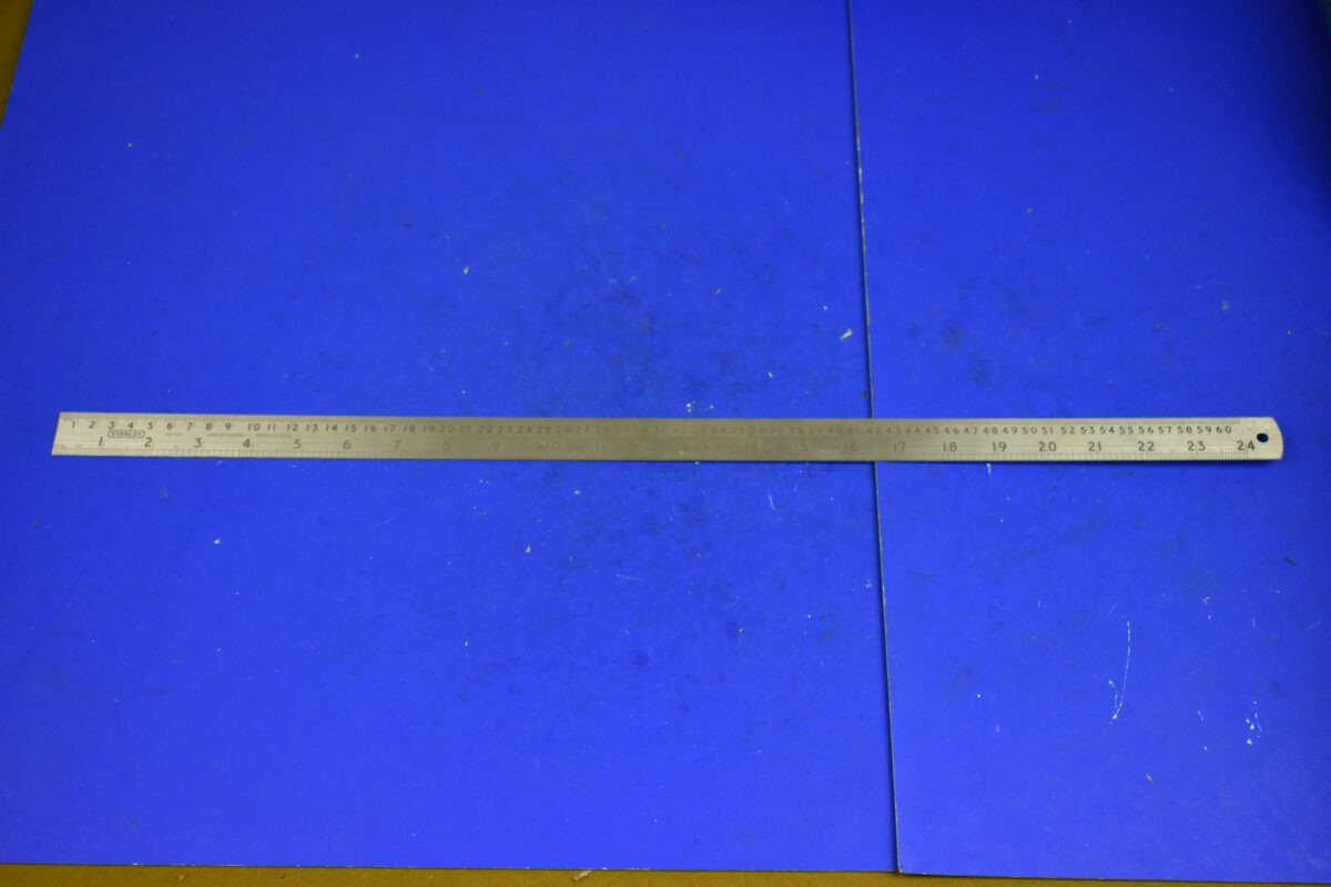 Stanley No. 35-342 24"/600mm Stainless Steel Rule 80216549 - Image 2