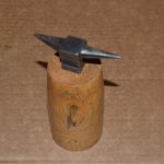 Small Jewellers Anvil Mounted on Wooden Block, 80216715