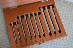 Brown & Sharper Taper Parallel Gauge Set, Wooden Case, 80216630 - Image 4