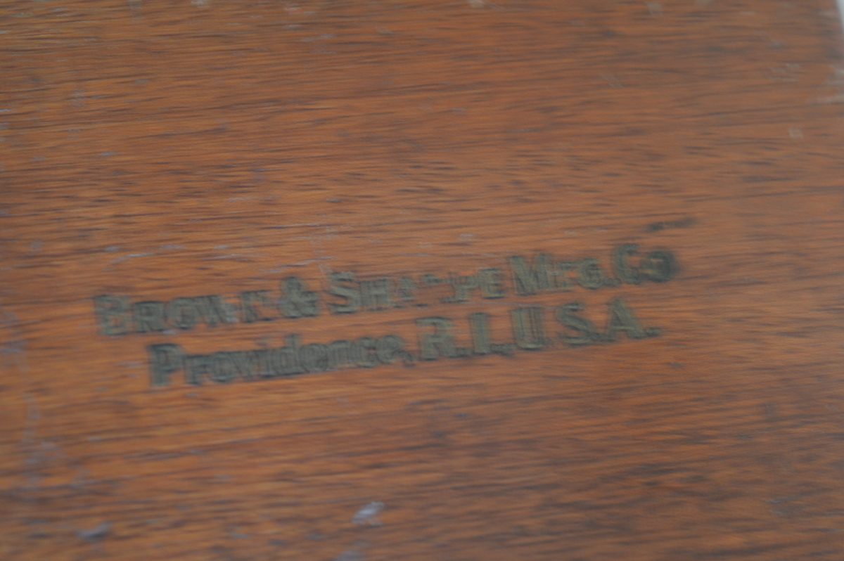 Brown & Sharper Taper Parallel Gauge Set, Wooden Case, 80216630 - Image 2