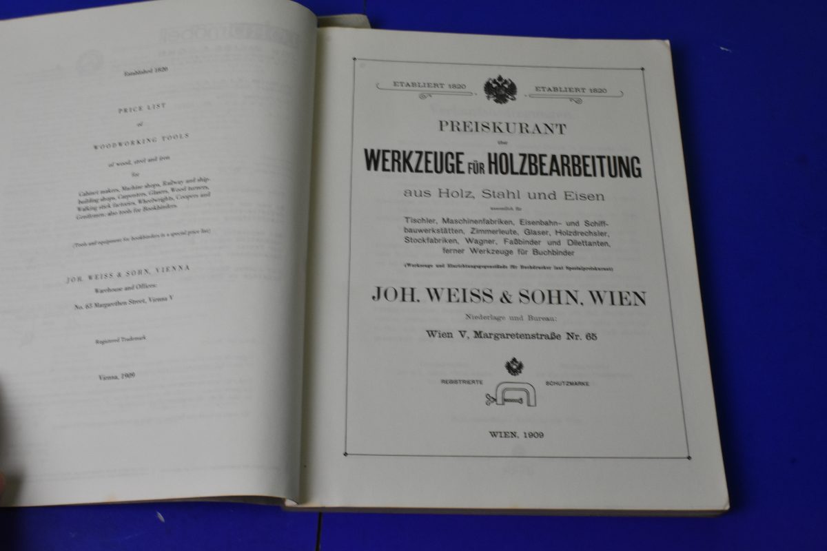 Reprint of Weiss 1909 Catalogue 80216778 - Image 2