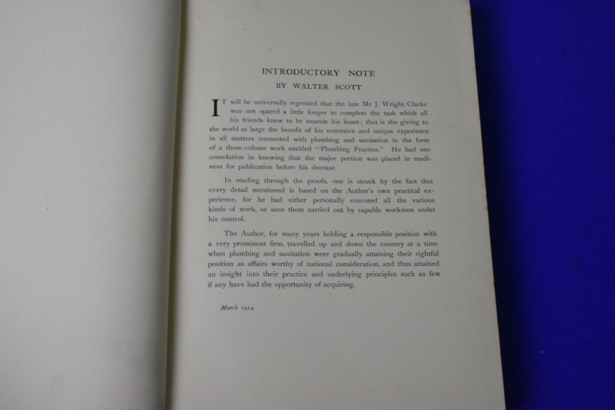 Modern Plumbing Practice Vol. 1, J. Wright Clarke, 1914 80216772 - Image 5