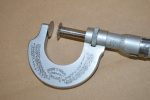 Moore & & Wright No 961,  0 - 1" Disc Micrometer, Case, 80216837 - Image 2