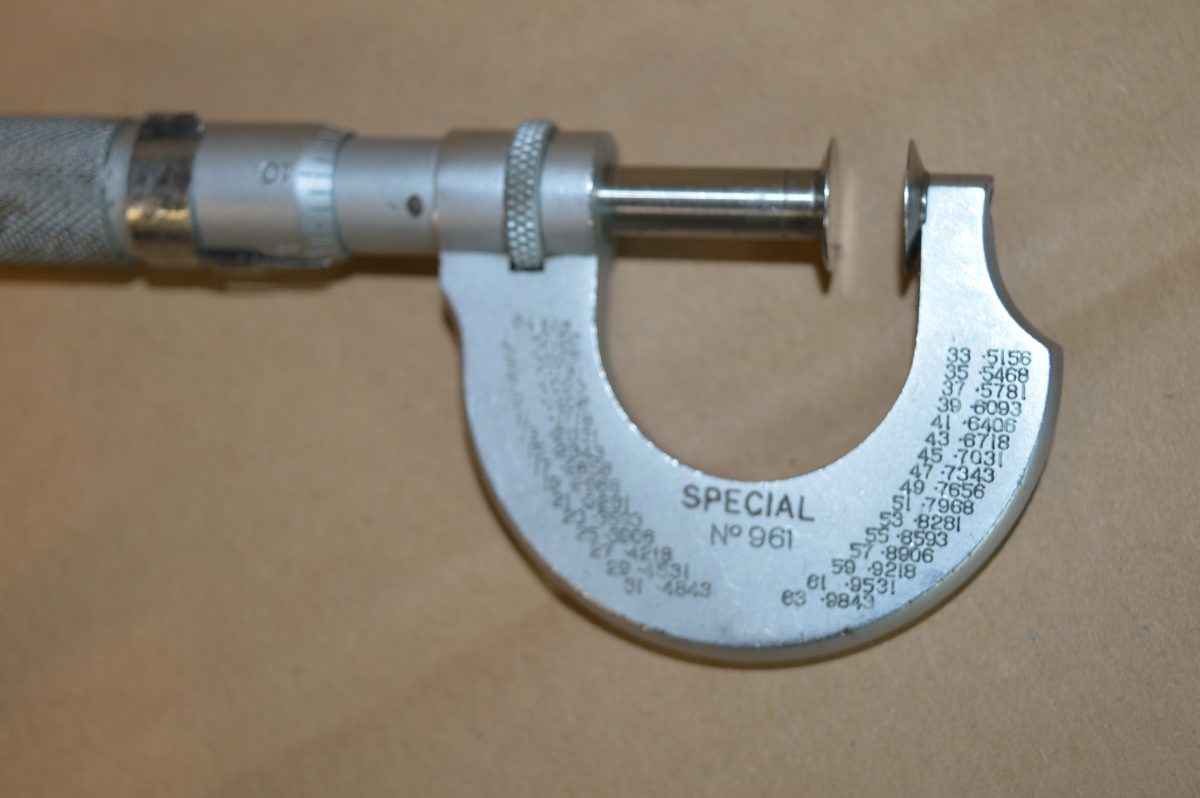 Moore & & Wright No 961,  0 - 1" Disc Micrometer, Case, 80216837 - Image 3