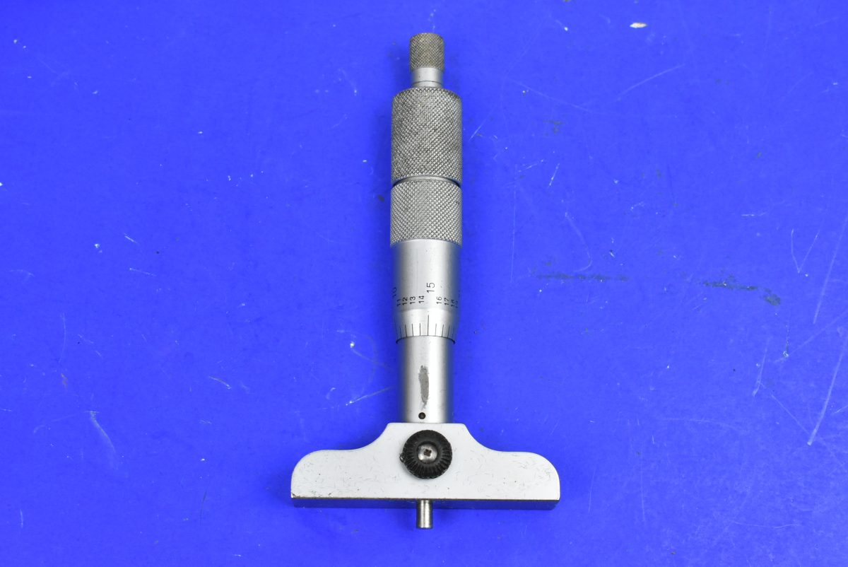Mitutoyo 0 – 3” Depth Micrometer 80216952 - Image 5