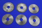 Six 4” Slitting Saws (1” Bore) 80216903 - Image 2