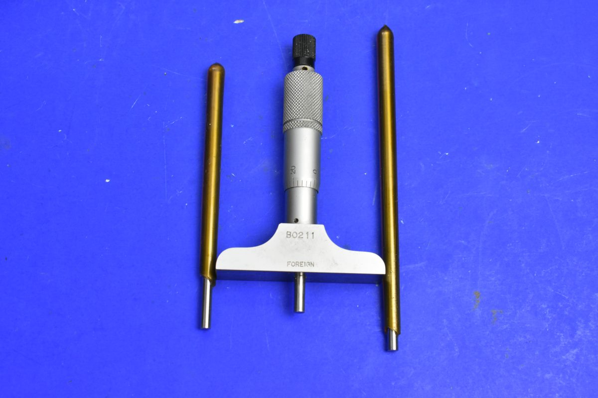 Mitutoyo E10103 0 – 3” Depth Micrometer 80216909 - Image 2