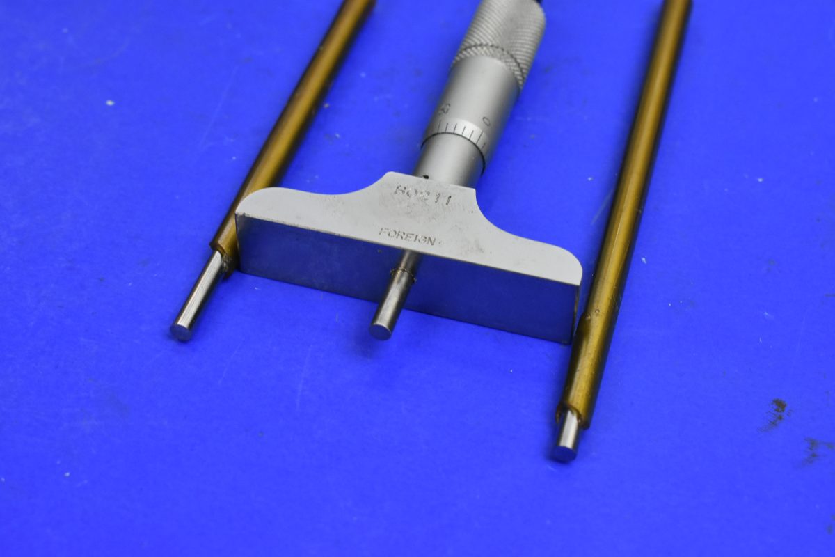 Mitutoyo E10103 0 – 3” Depth Micrometer 80216909 - Image 3